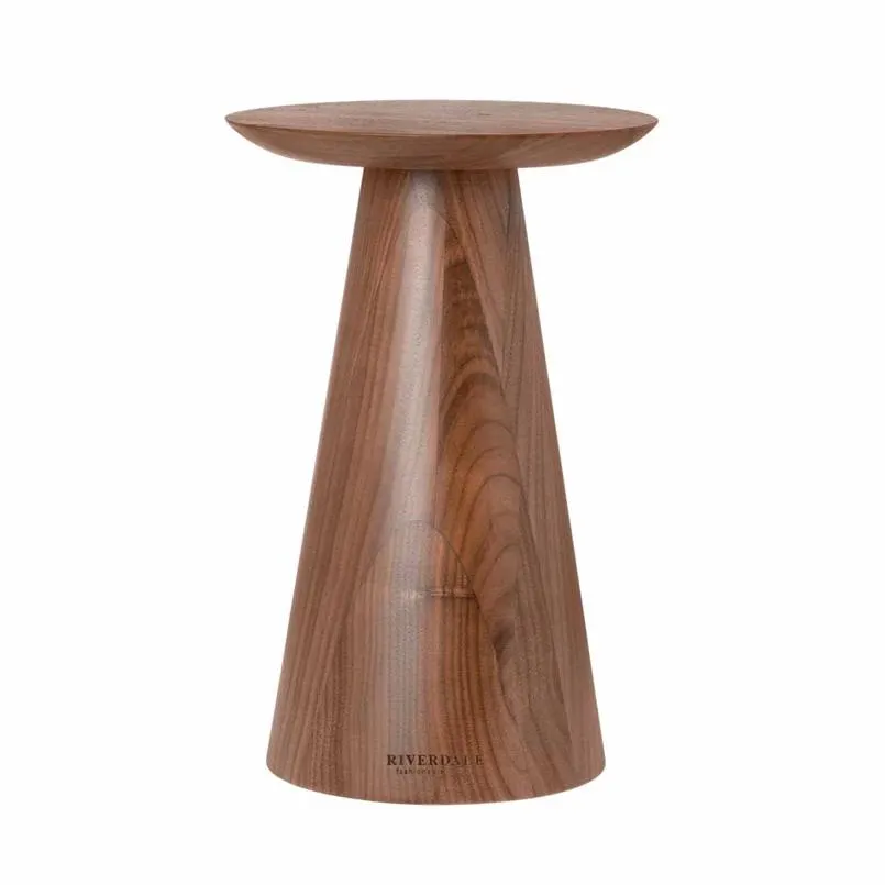 Bijzettafel Lize 35cm walnoot