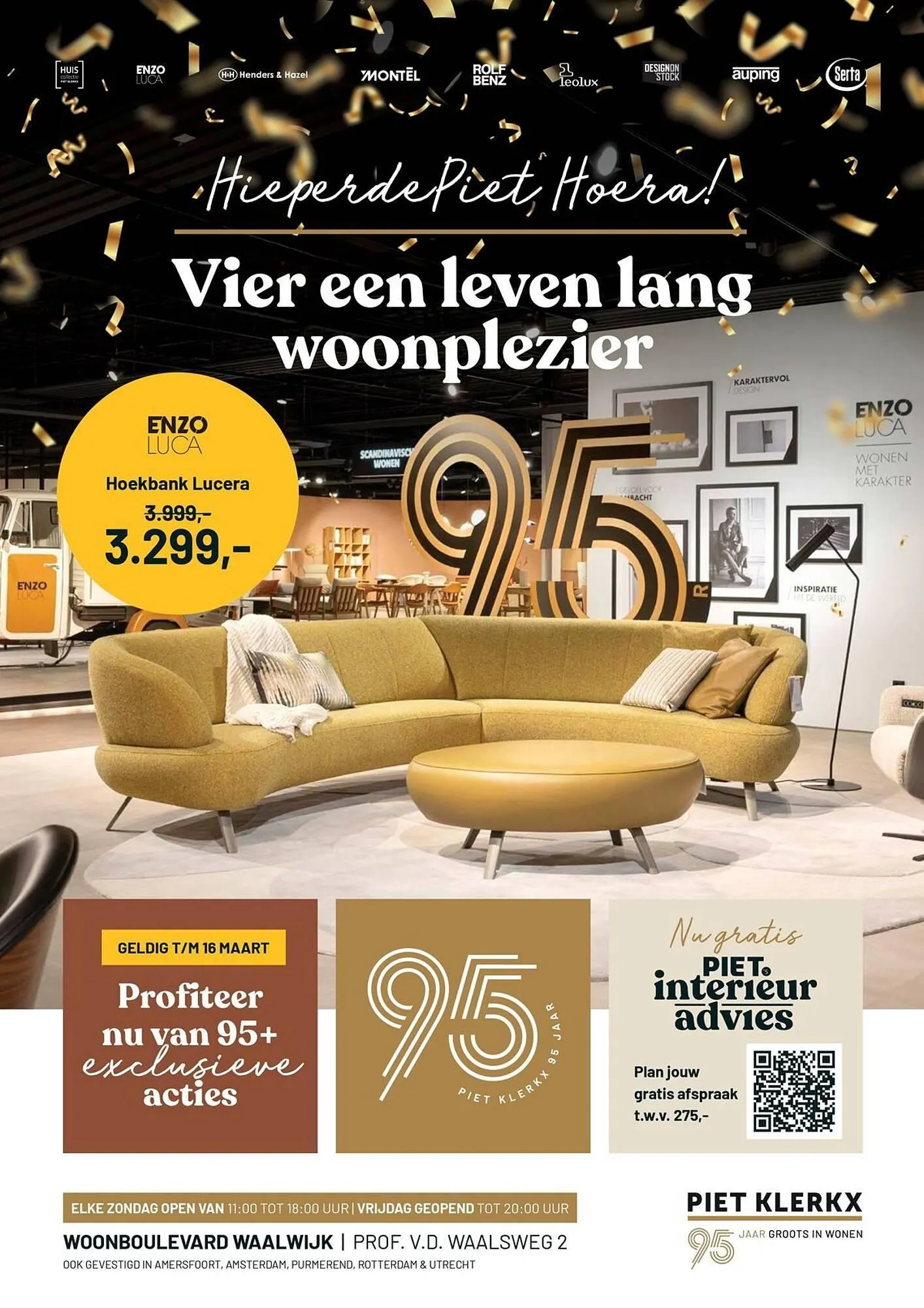 Piet Klerkx folder van 13 maart tot 22 maart 2025 - Folder pagina 1