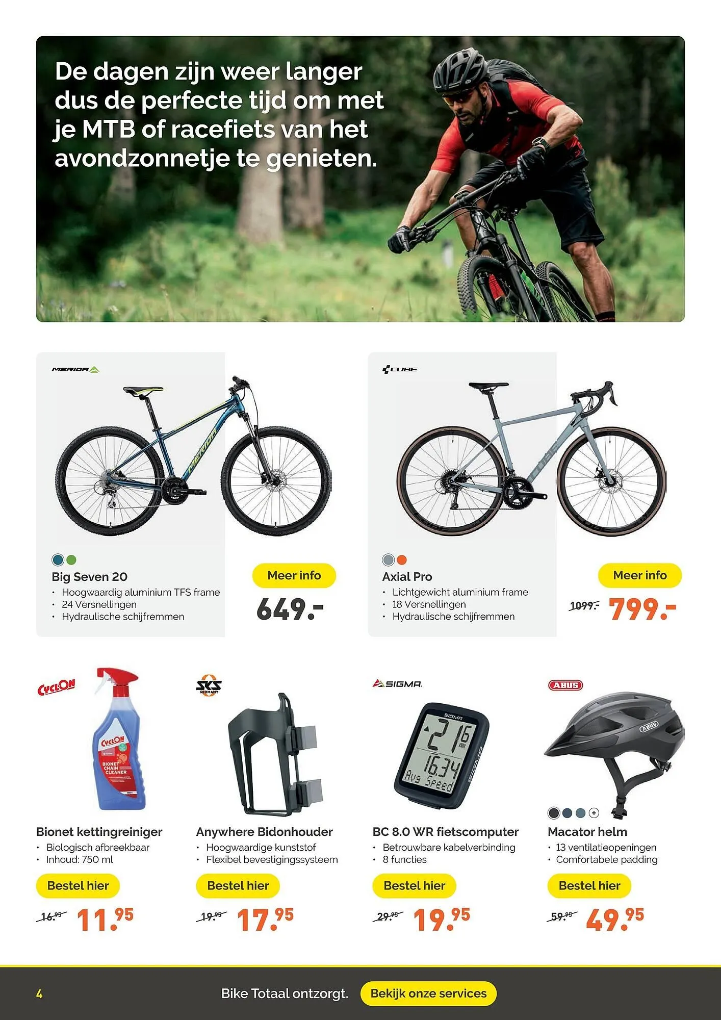 Bike Totaal folder van 1 juli tot 17 augustus 2025 - Folder pagina 4