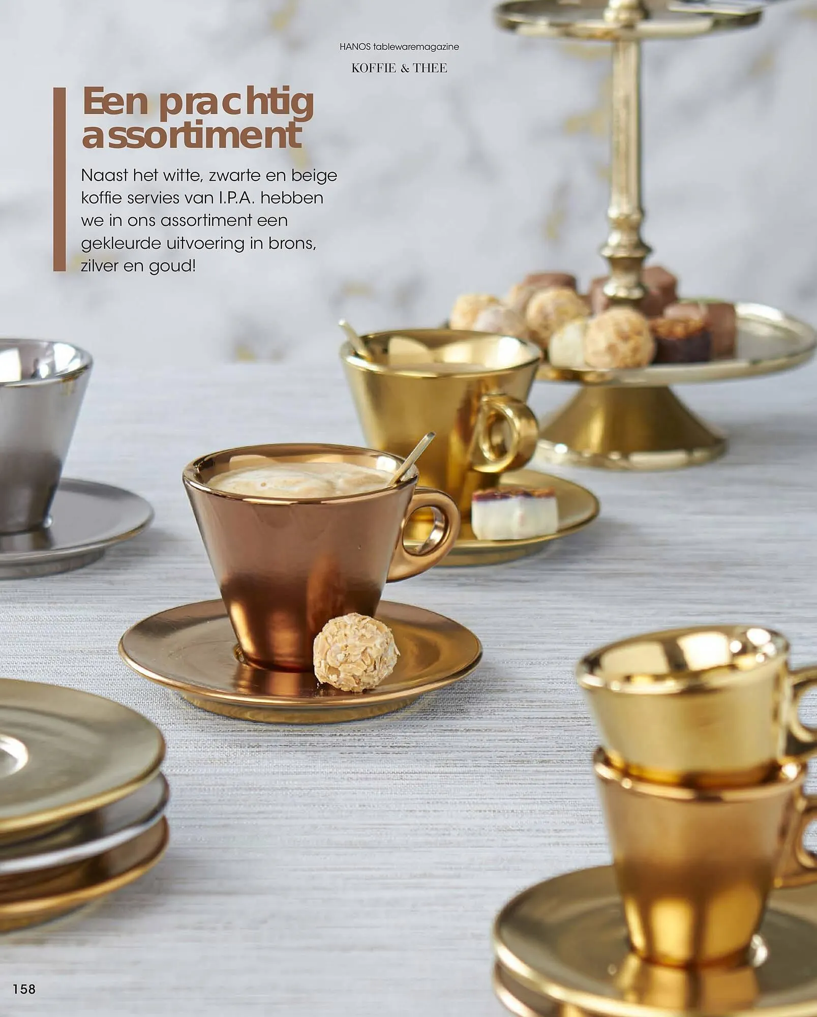 HANOS Tableware Magazine 2023-2024 van 1 januari tot 30 april 2024 - Folder pagina 158