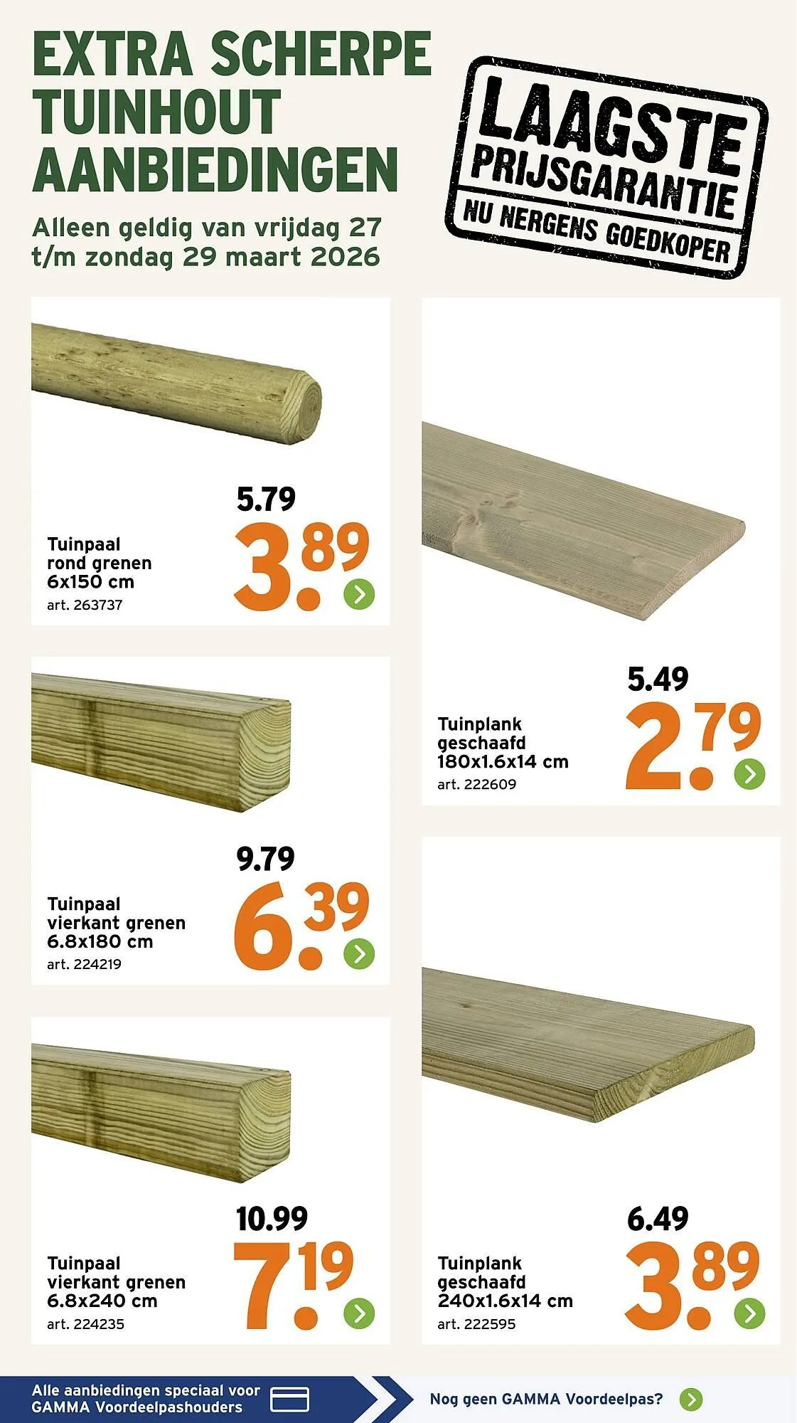 GAMMA folder van 23 maart tot 29 maart 2026 - Folder pagina 3