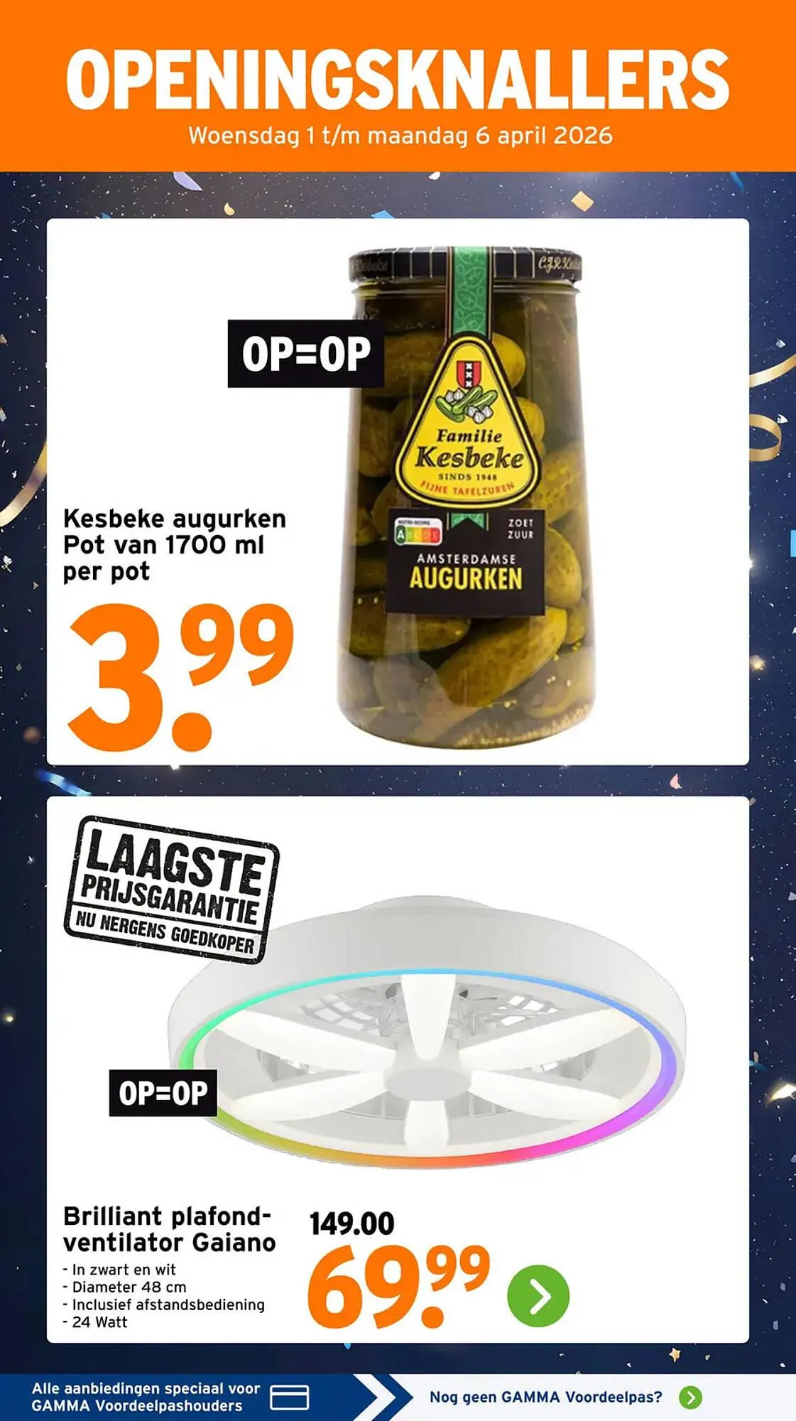 GAMMA folder van 1 april tot 6 april 2026 - Folder pagina 4