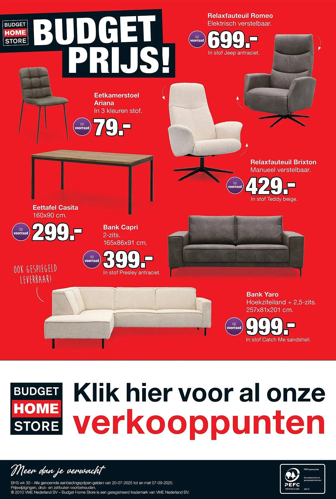 Budget Home Store folder van 20 juli tot 7 september 2025 - Folder pagina 15