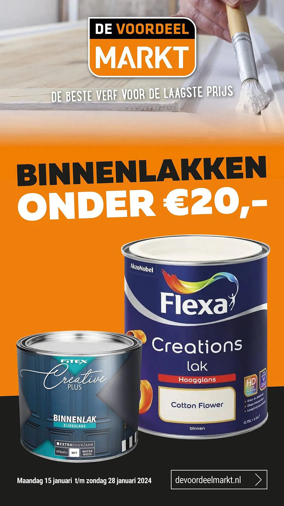 De voordeelmarkt folder van 22 januari tot 28 januari 2024 - Folder pagina