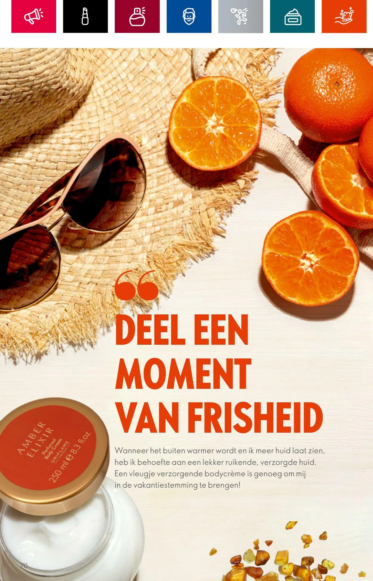 Oriflame Actuele folder van 28 juni tot 18 juli 2023 - Folder pagina 70