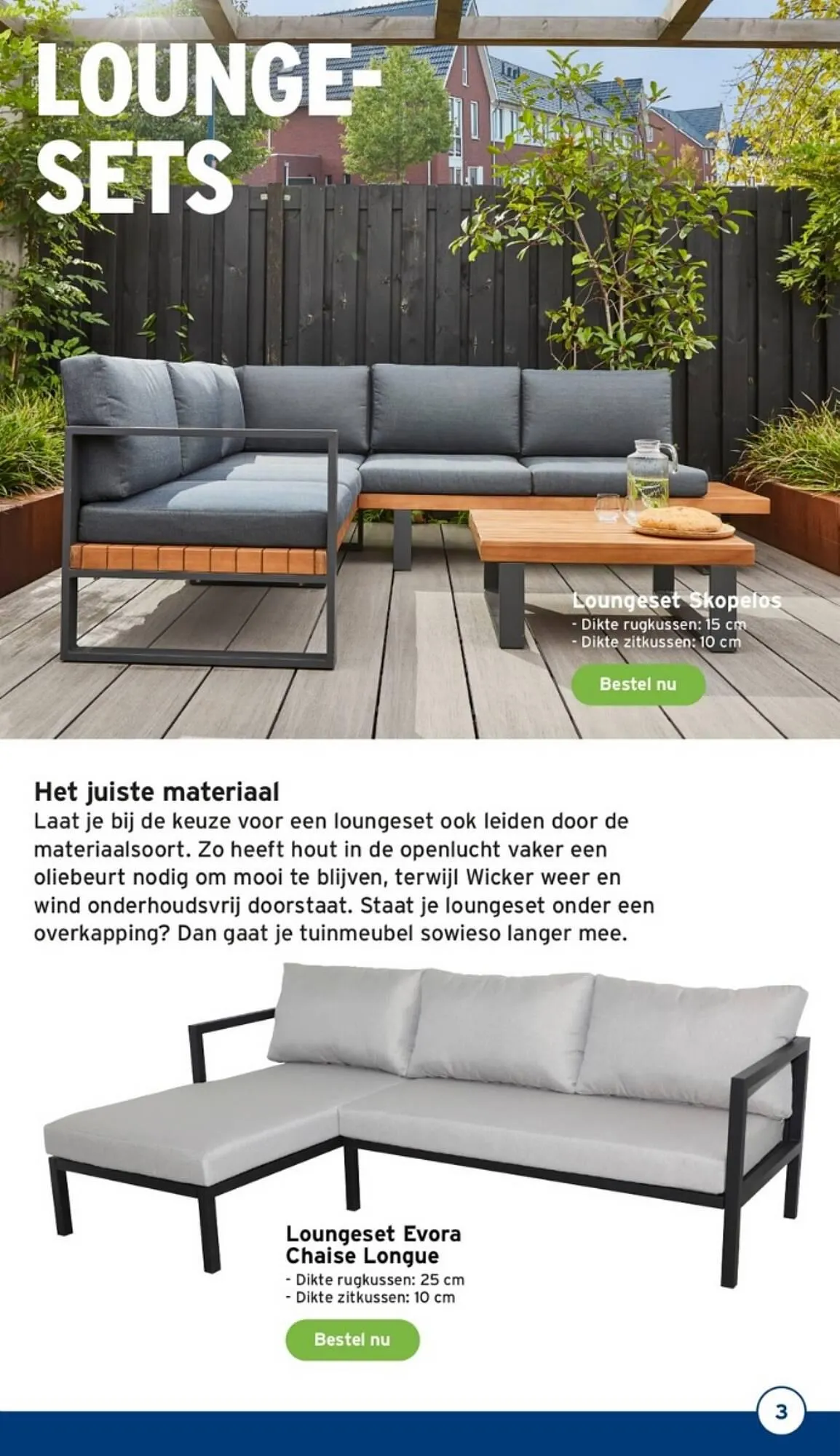 GAMMA tuinmagazine meubels van 7 mei tot 31 juli 2023 - Folder pagina 3