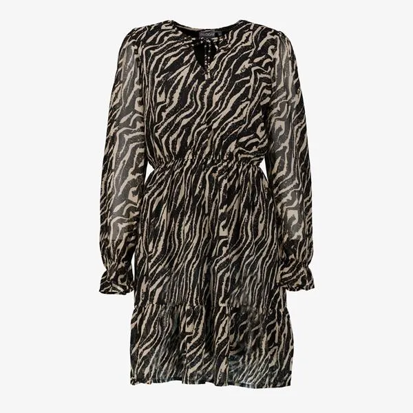 TwoDay dames jurk met zebraprint