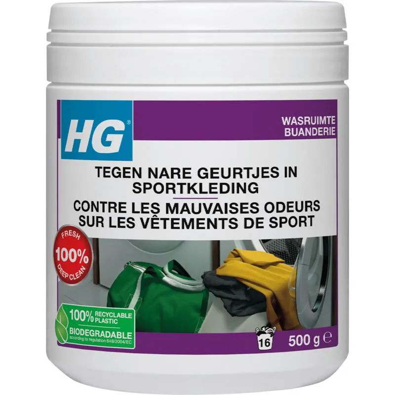 HG Tegen nare geur in sportkleding