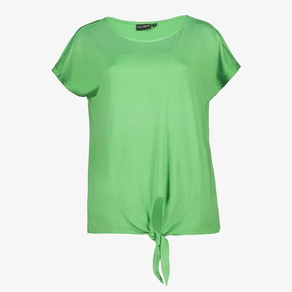 TwoDay dames T-shirt met knoop