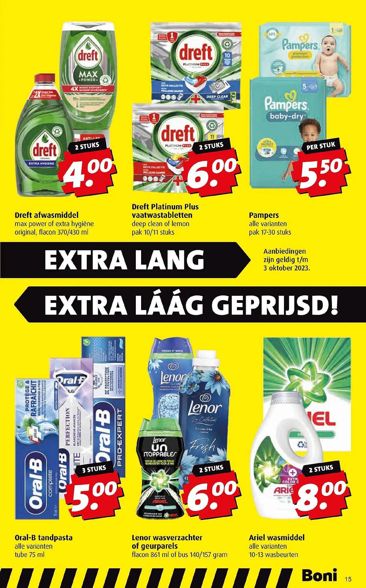 Boni folder van 6 september tot 12 september 2023 - Folder pagina 15