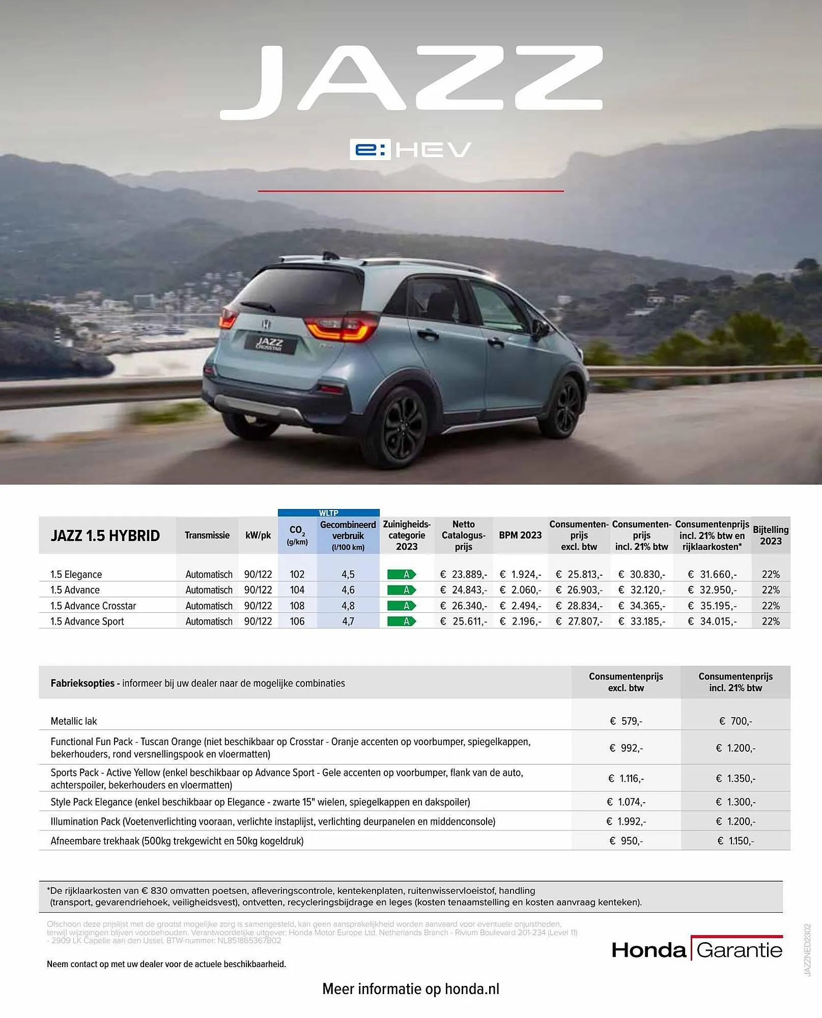 Honda folder van 22 maart tot 22 maart 2024 - Folder pagina 2