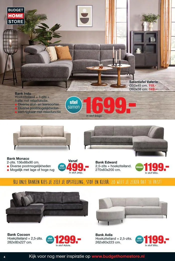 Budget Home Store folder van 20 augustus tot 3 september 2024 - Folder pagina 4