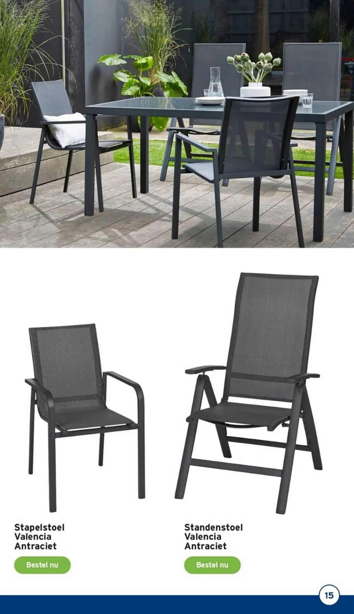 GAMMA tuinmagazine meubels van 7 mei tot 31 juli 2023 - Folder pagina 15
