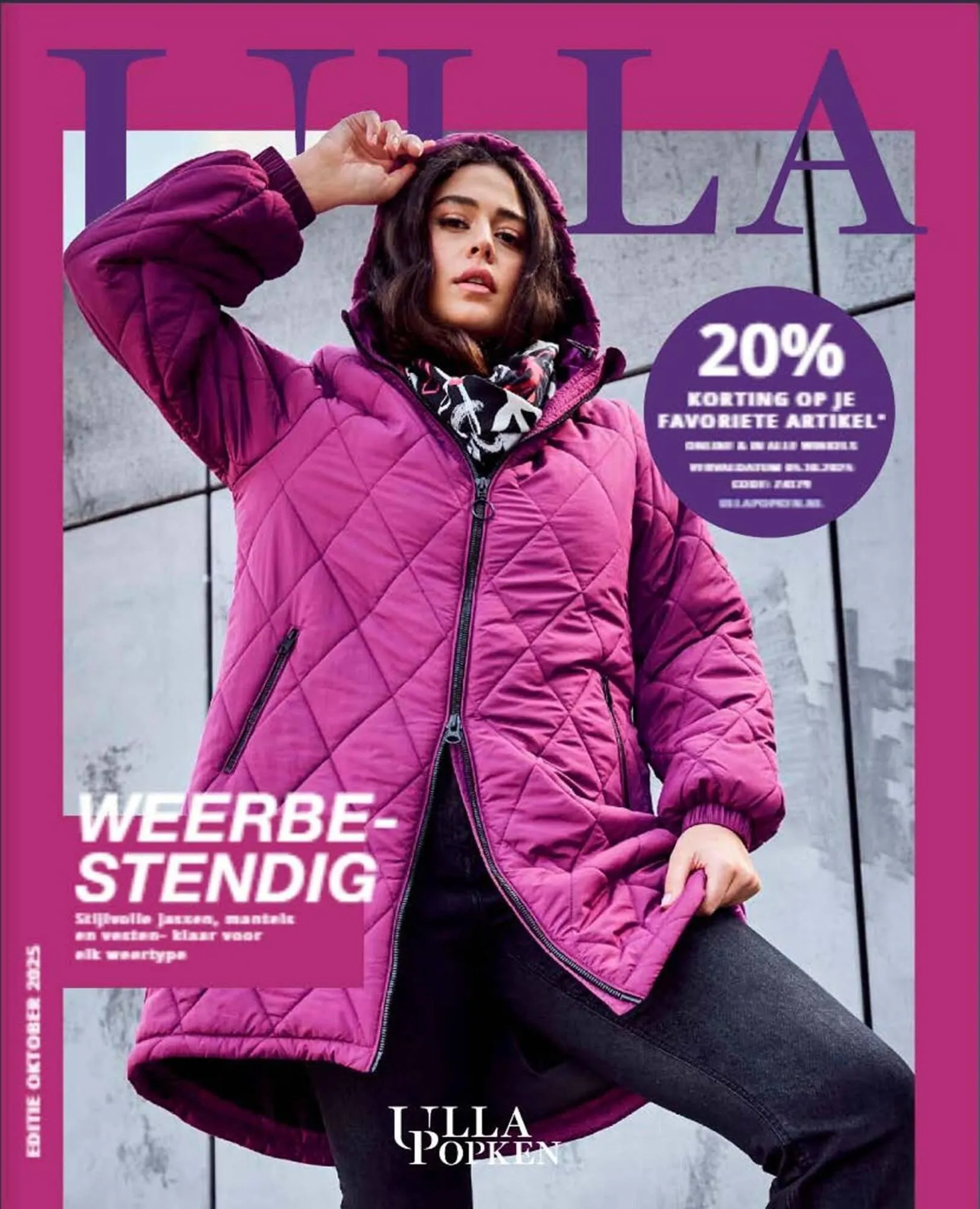 Ulla Popken folder van 30 september tot 31 oktober 2025 - Folder pagina 1