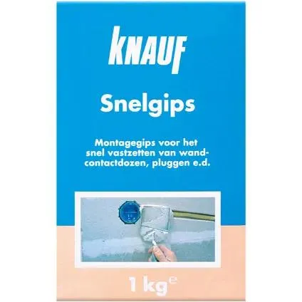 Knauf snelgips 1kg