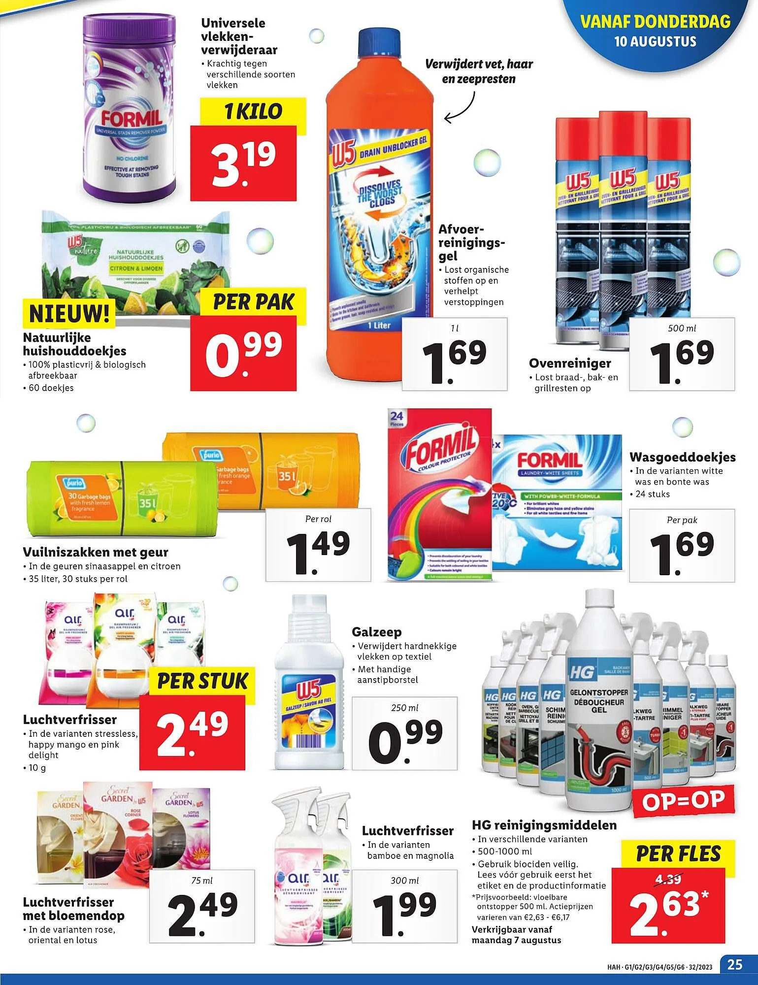 Lidl Folder van 7 augustus tot 13 augustus 2023 - Folder pagina 25