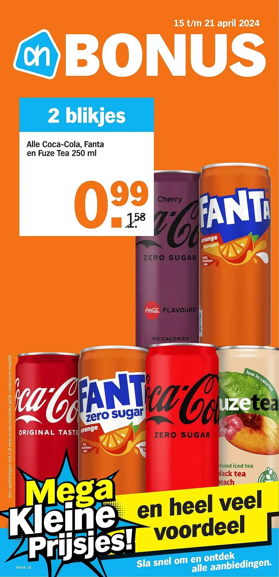 Albert Heijn folder week 16 van 15 april tot 21 april 2024 - Folder pagina 1