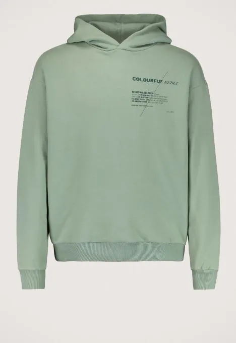 Logo Relaxed Clean Hoodie