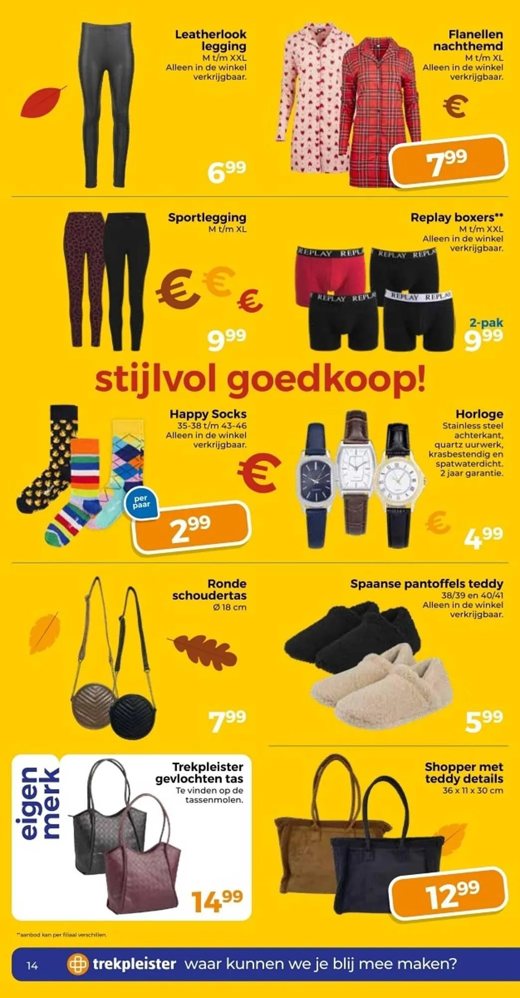 Trekpleister folder van 7 oktober tot 12 oktober 2025 - Folder pagina 14