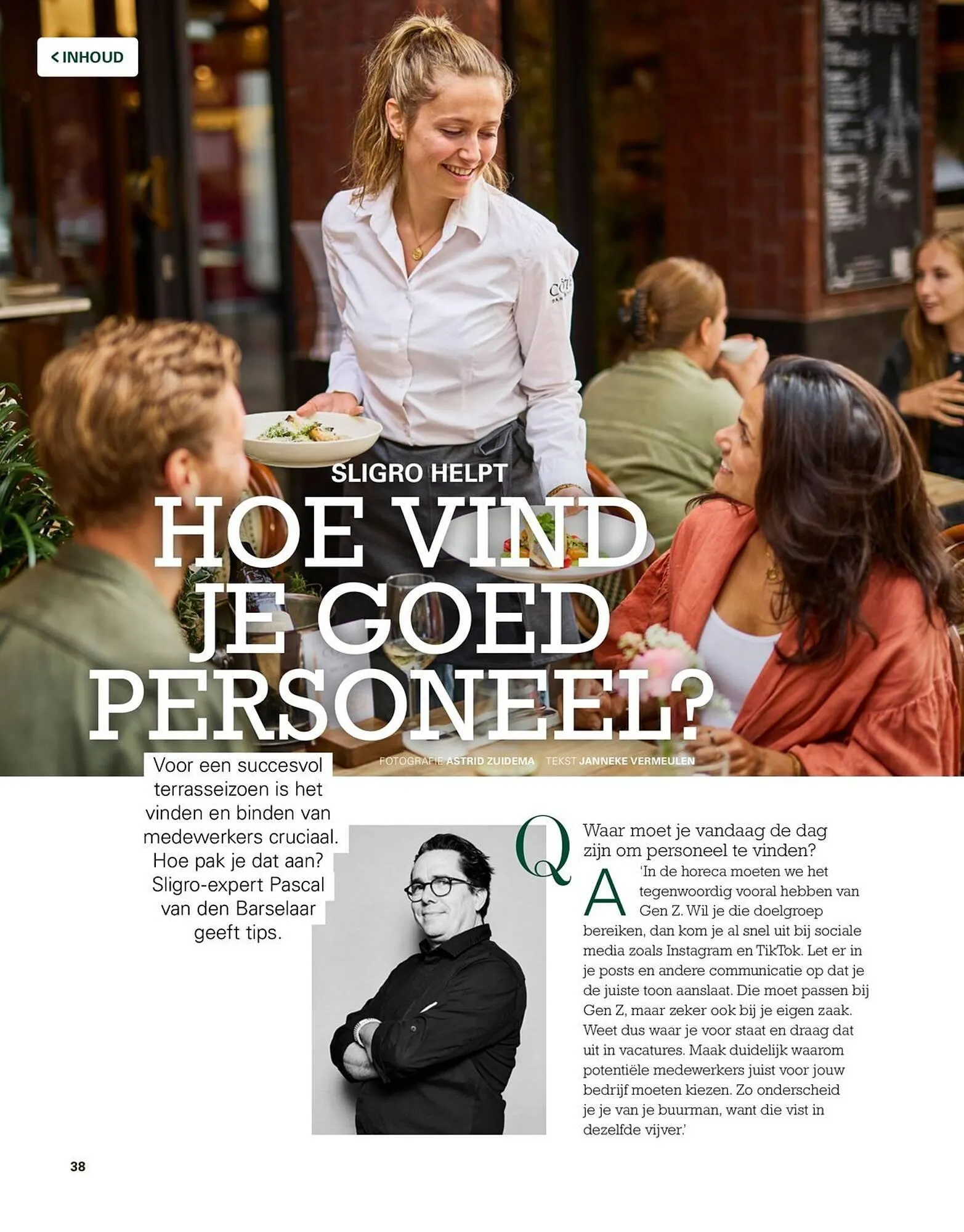 Sligro magazine van 1 juni tot 31 augustus 2026 - Folder pagina 38