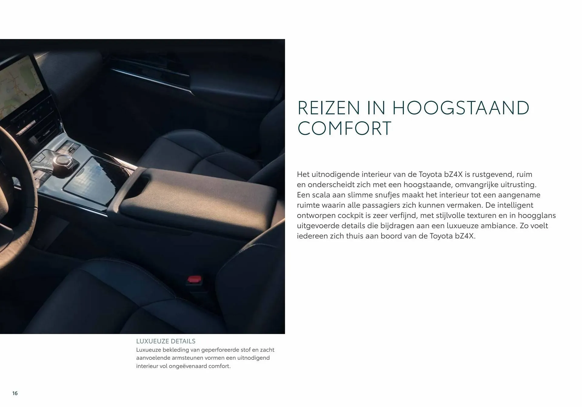 Toyota bZ4X folder van 8 januari tot 8 januari 2024 - Folder pagina 16