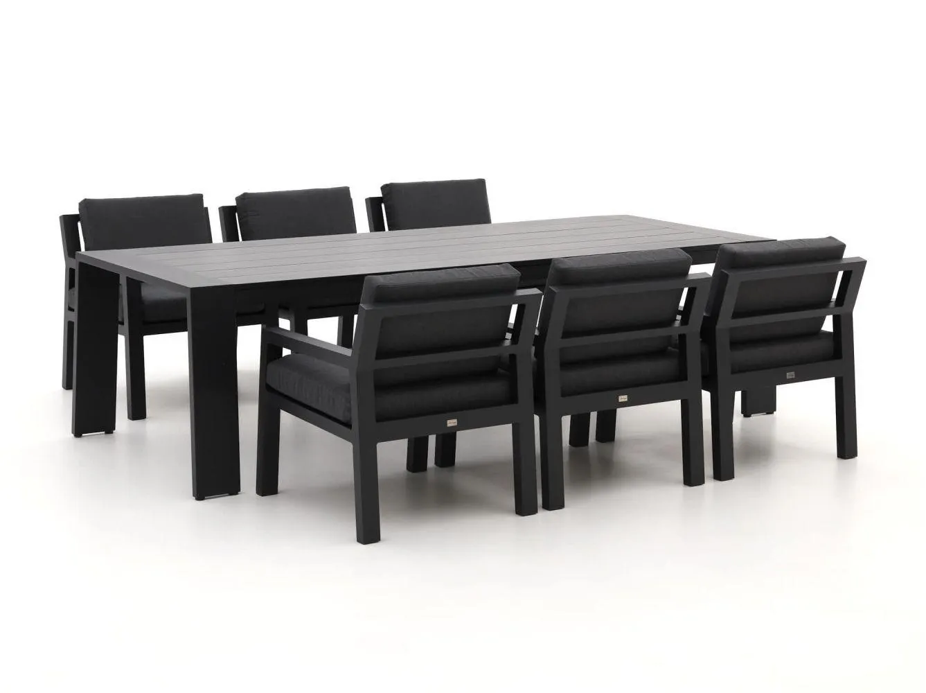Bellagio Vinadio 255cm low dining tuinset 7-delig