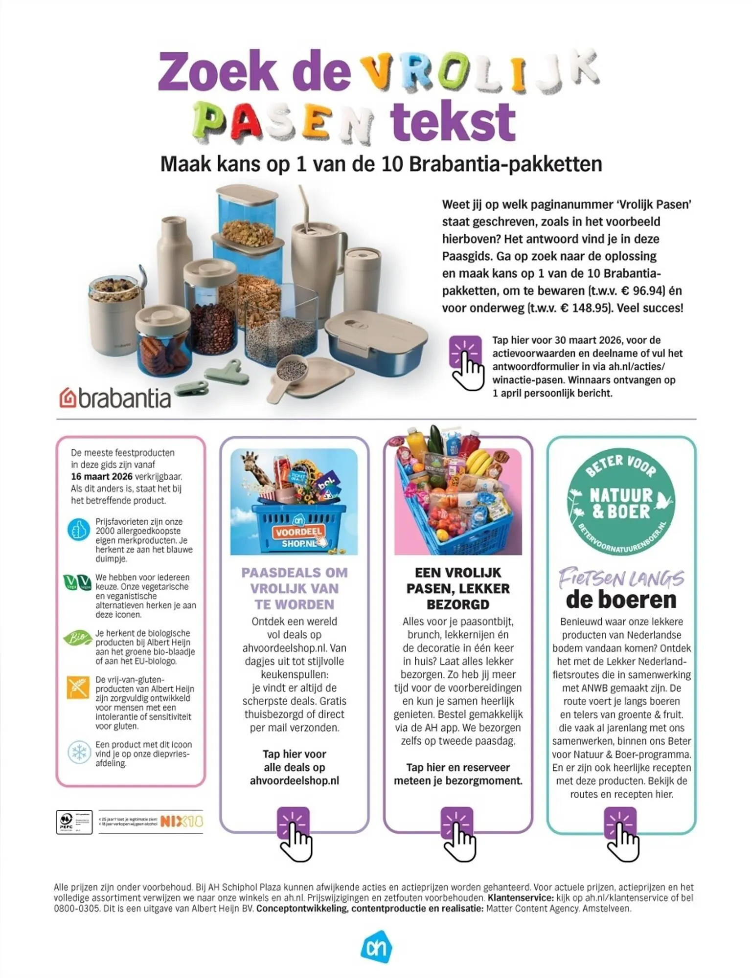 Albert Heijn Paasgids 2026 van 13 maart tot 6 april 2026 - Folder pagina 55