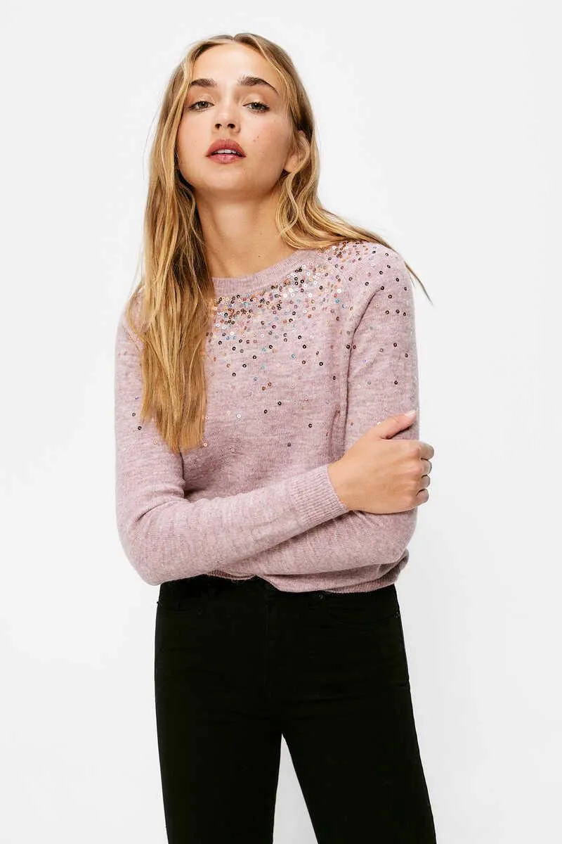 Jersey Lentejuelas Degradadas