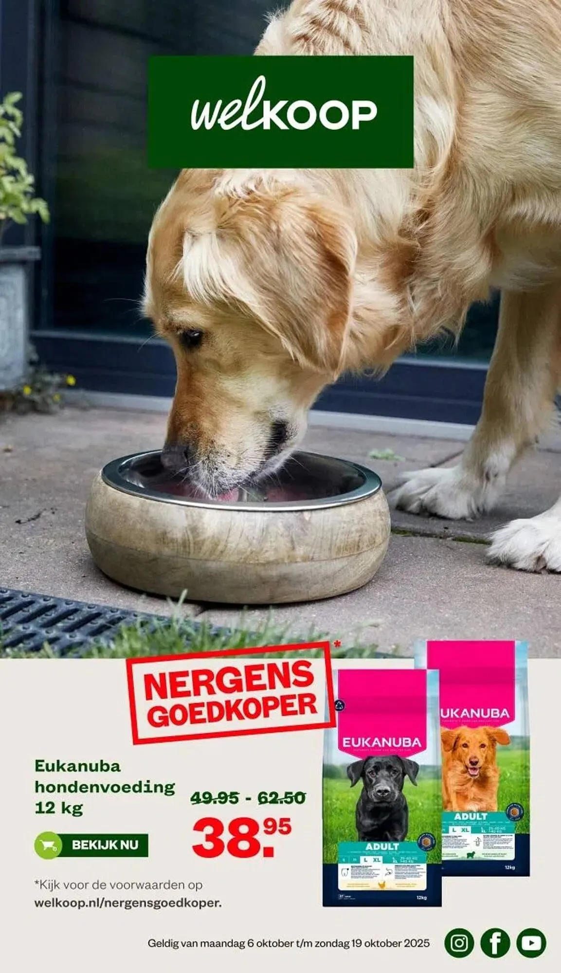 Welkoop folder van 13 oktober tot 19 oktober 2025 - Folder pagina 1