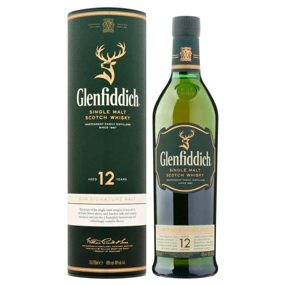 Glenfiddich Single Malt Scotch Whisky 700 ml