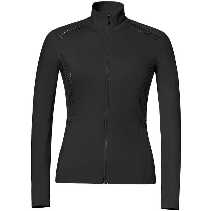 Veronique trainingsjack dames black