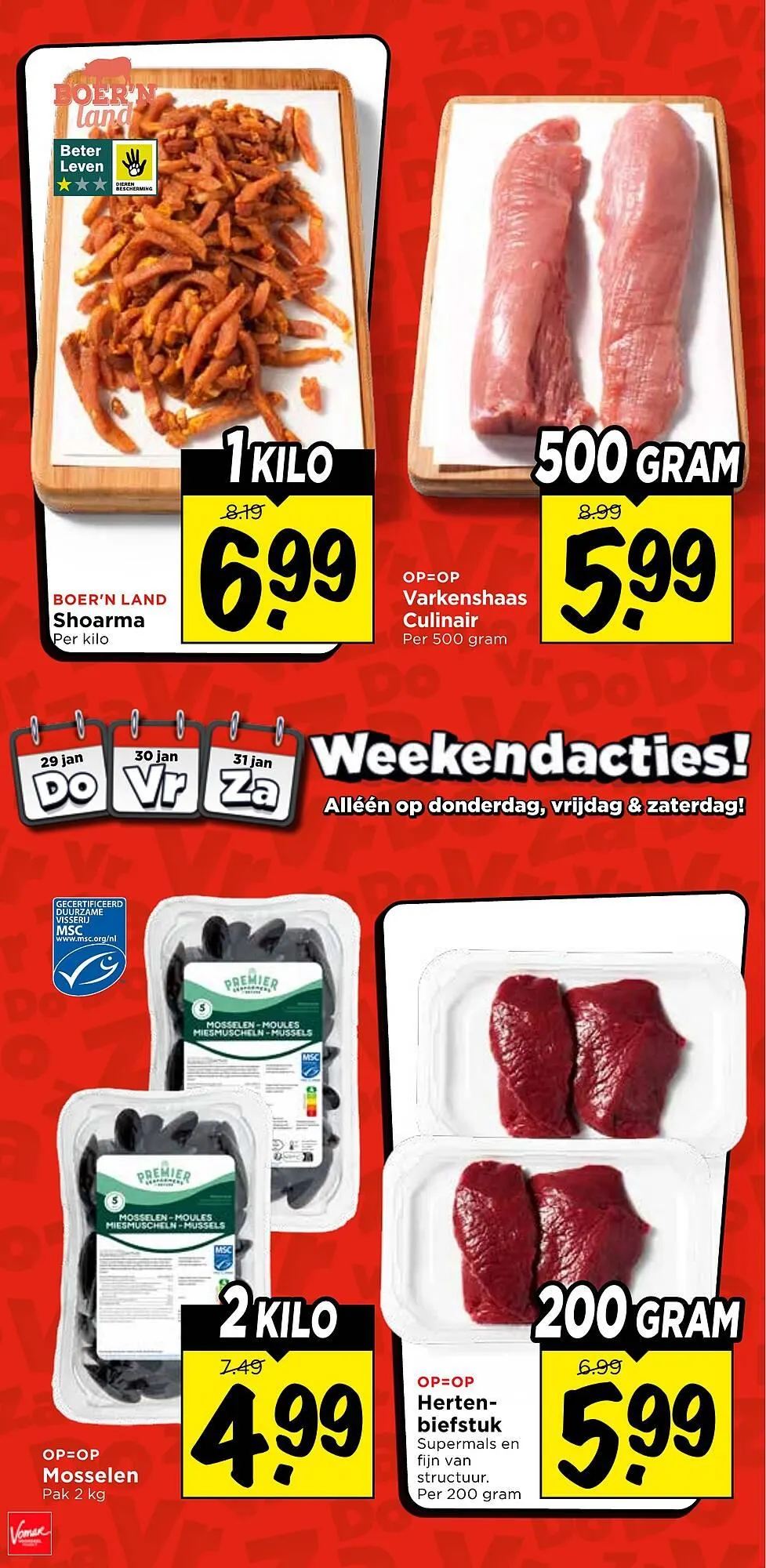 Vomar Voordeelmarkt folder van 25 januari tot 31 januari 2026 - Folder pagina 40