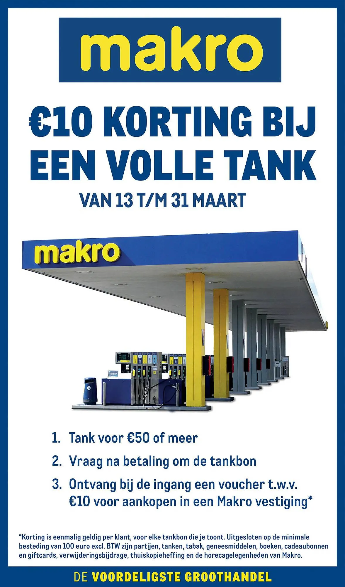 Makro folder van 13 maart tot 31 maart 2026 - Folder pagina 1