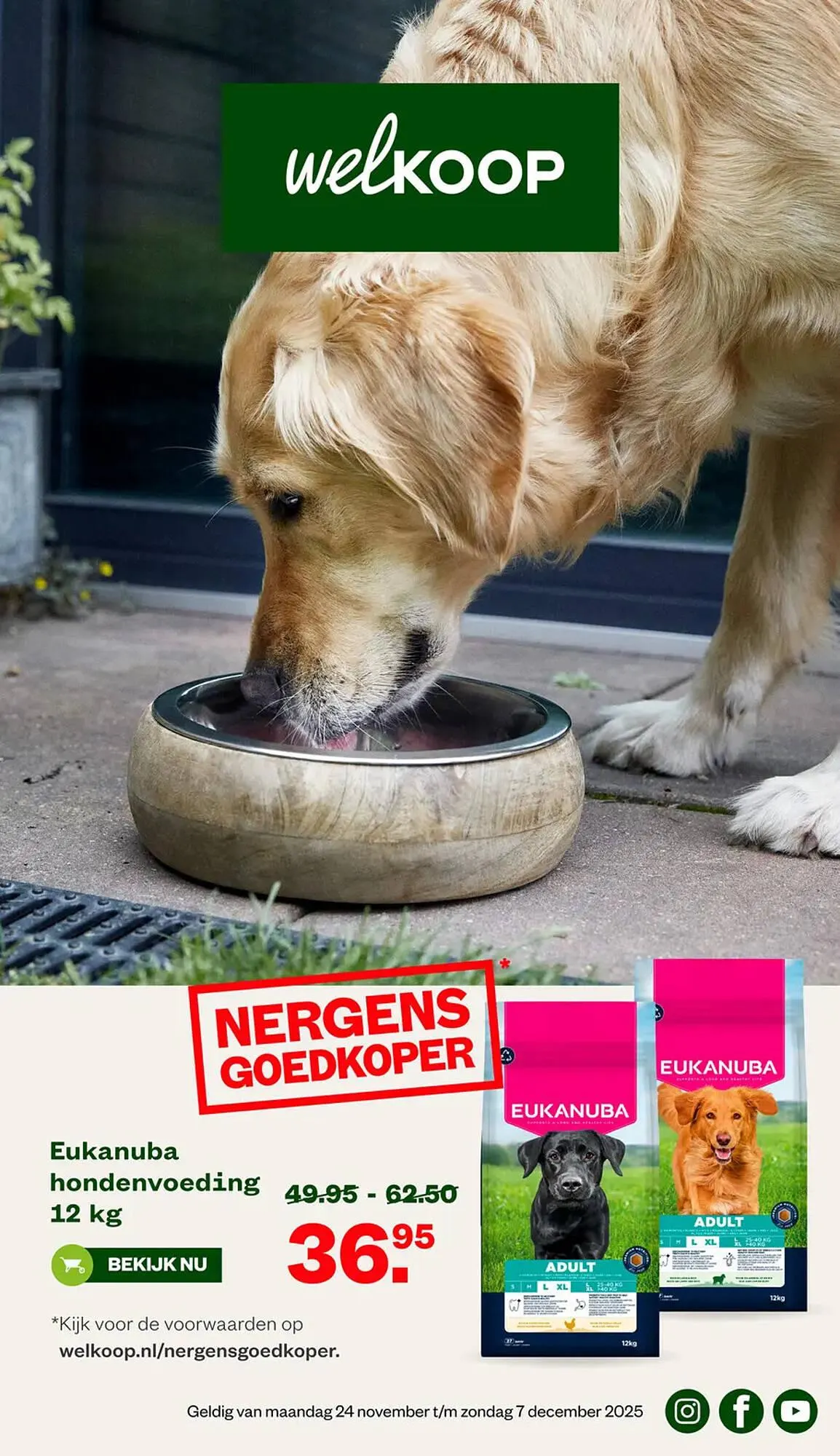 Welkoop folder van 24 november tot 7 december 2025 - Folder pagina 1