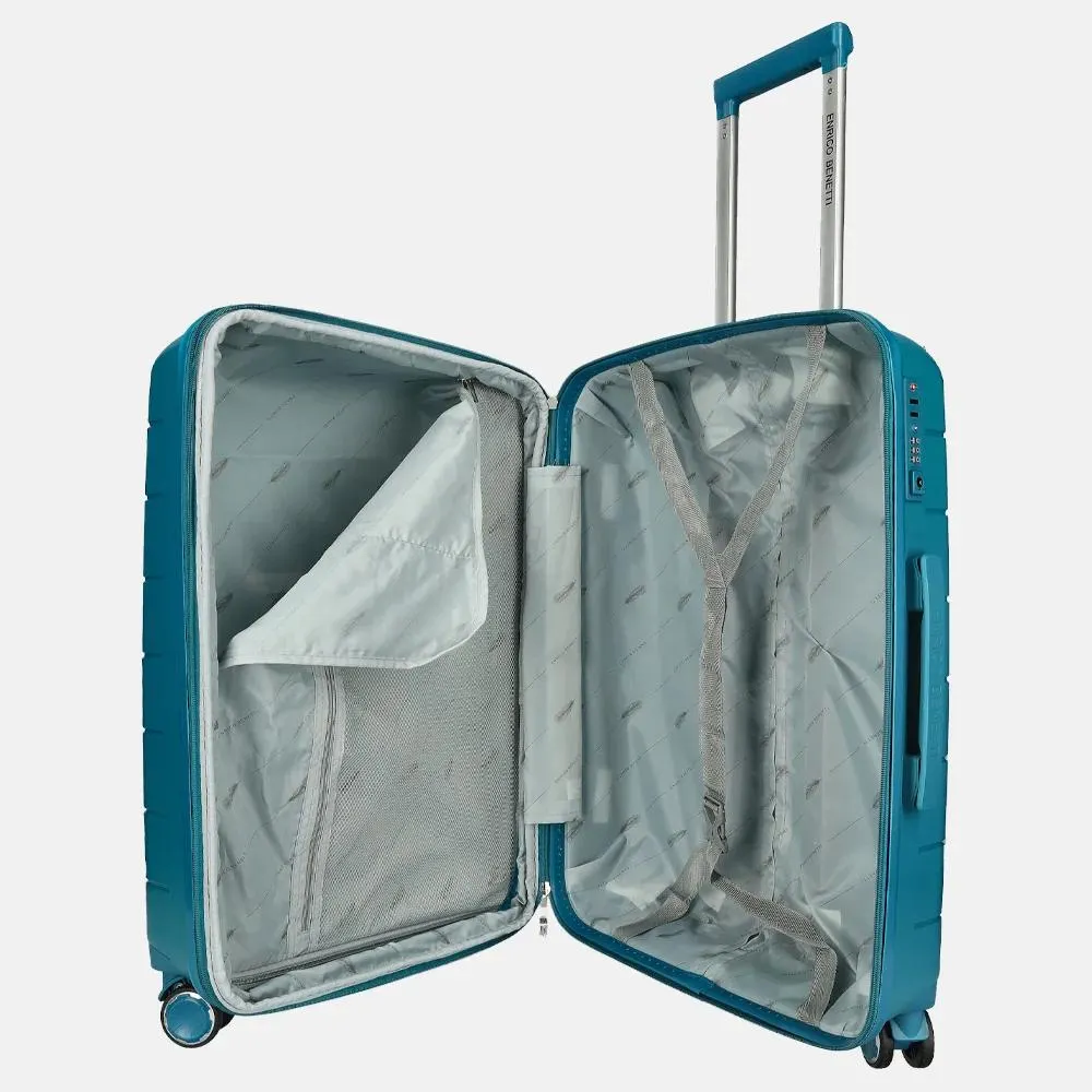 Enrico Benetti Montreal koffer 66 cm turquoise