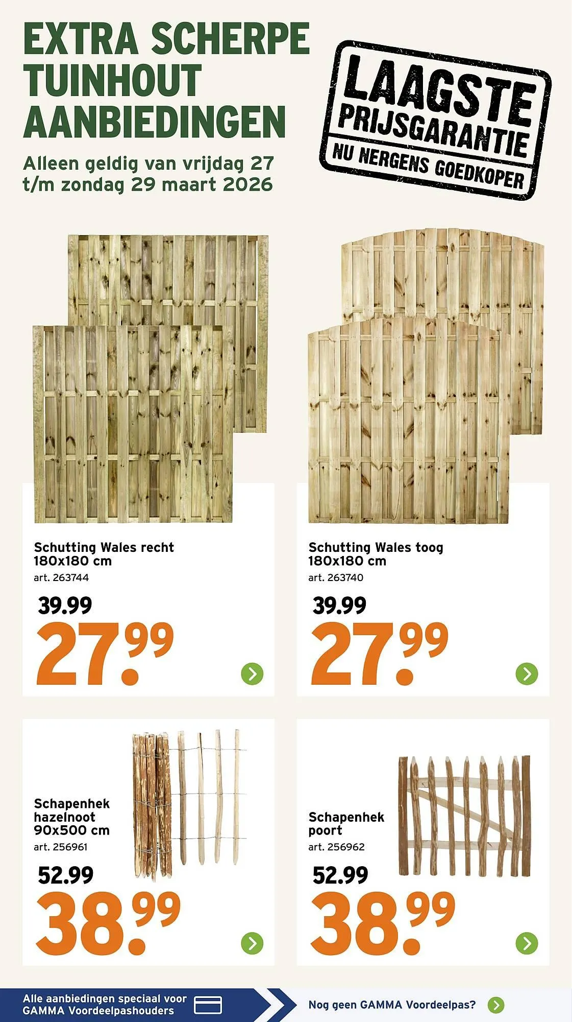 GAMMA folder van 23 maart tot 29 maart 2026 - Folder pagina 4