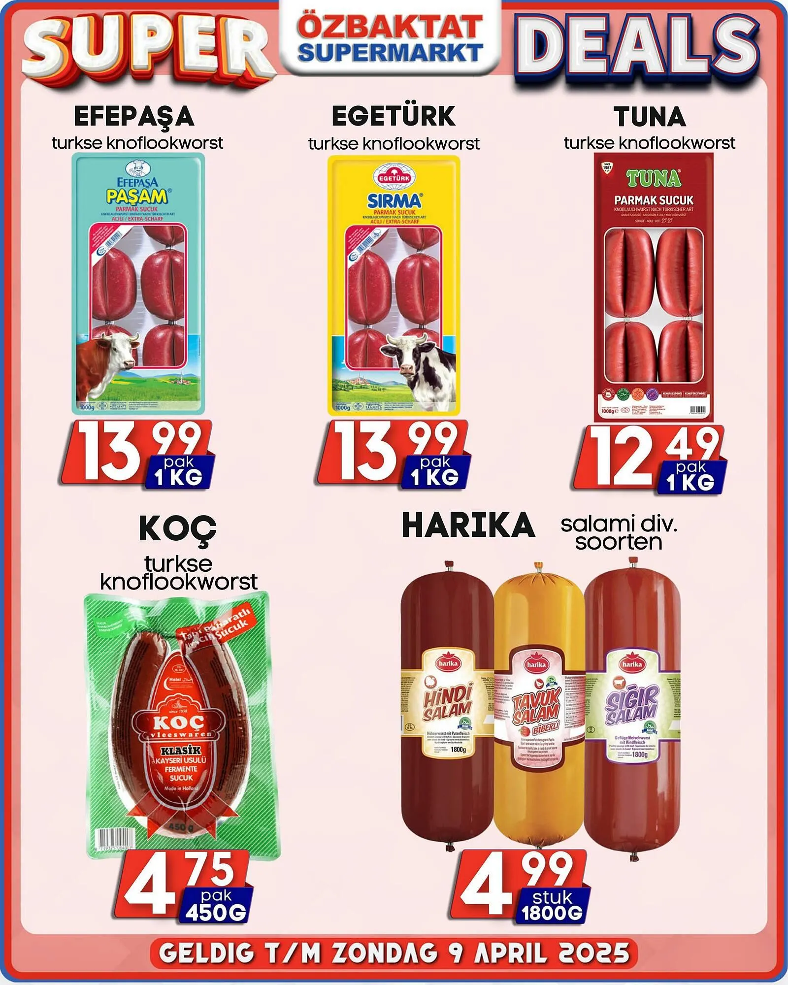 Özbaktat Supermarkt folder van 27 januari tot 9 april 2025 - Folder pagina 4