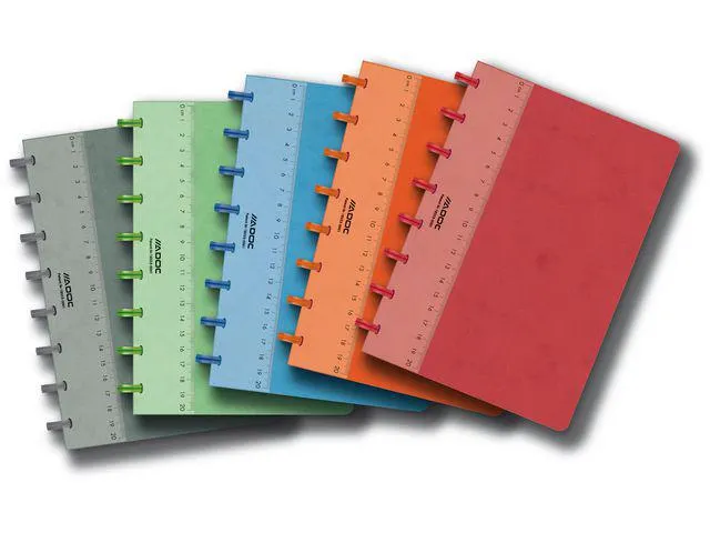 ADOC Pap-ex Notitieboek A5 Geruit Assorti