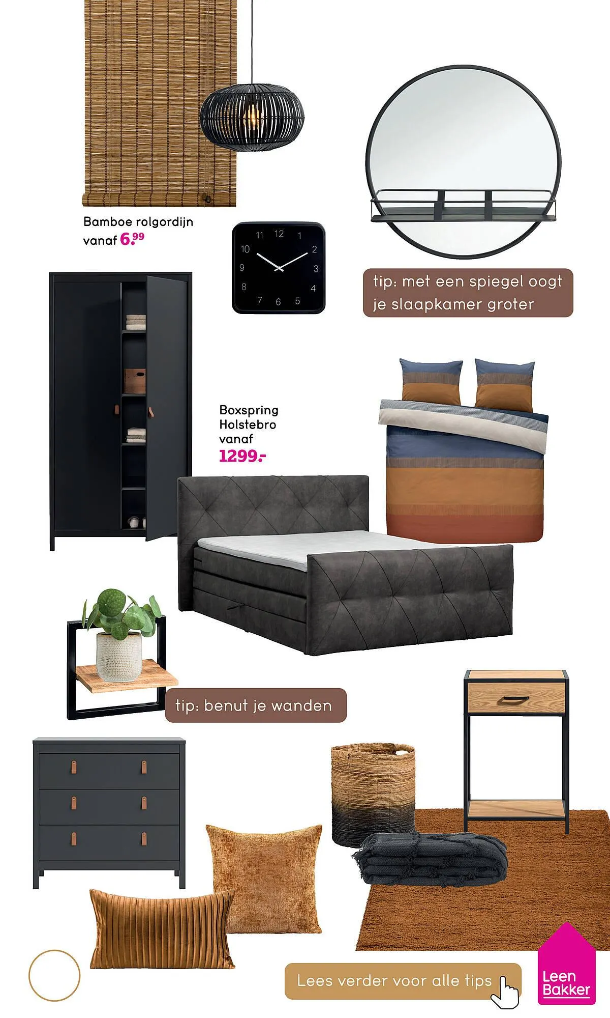 Leen Bakker folder - Slaapkamer van 22 mei tot 12 mei 2024 - Folder pagina 9