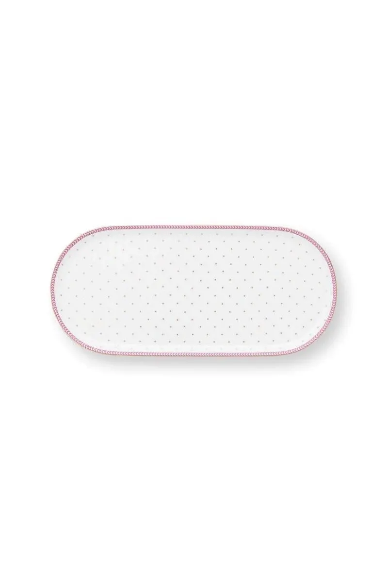 Suiker & Melkschaal Jolie Stippen Goud Roze