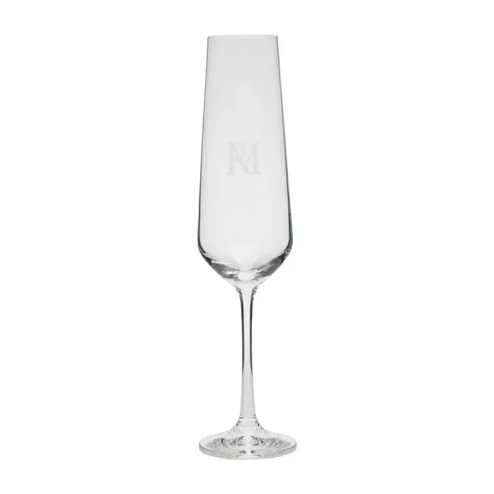 Champagneglas RM Monogram