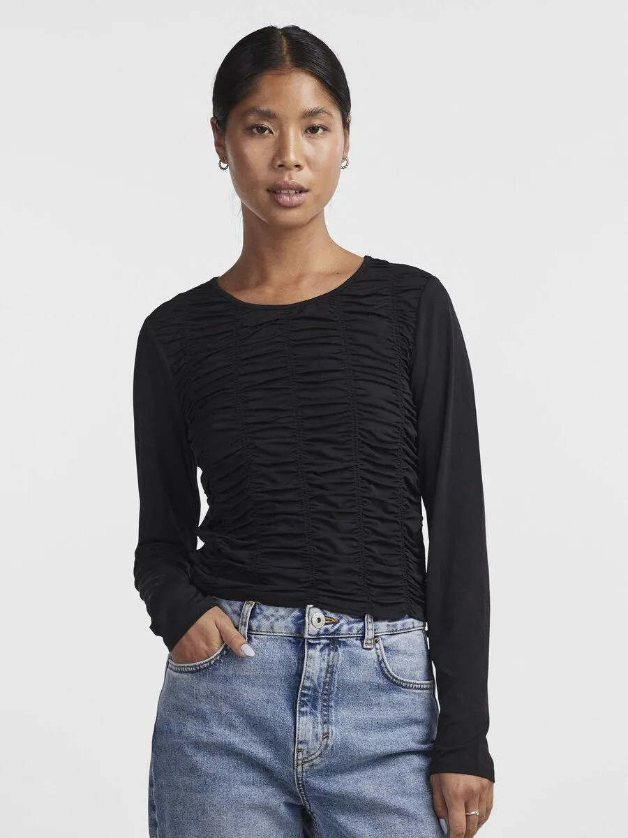 PCLOLLI TOP MET LANGE MOUWEN