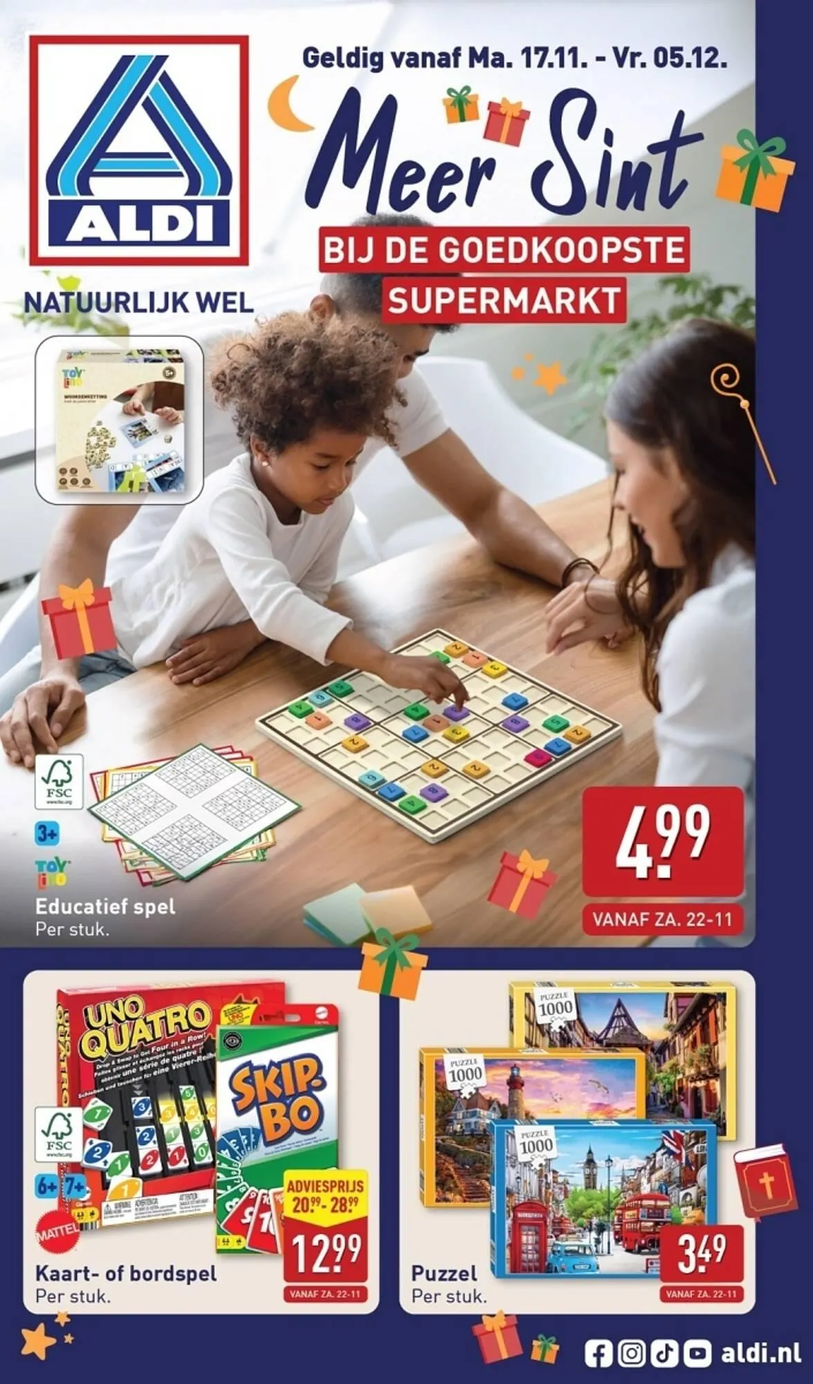 ALDI folder van 17 november tot 23 november 2025 - Folder pagina 1