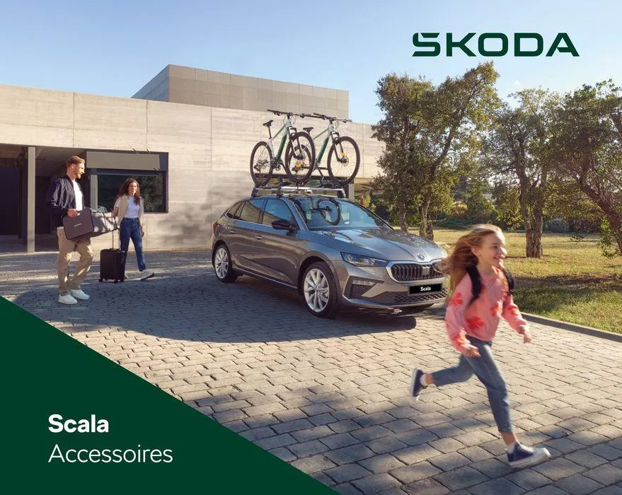 Škoda Scala accessoires brochure van 18 september tot 18 september 2025 - Folder pagina 1