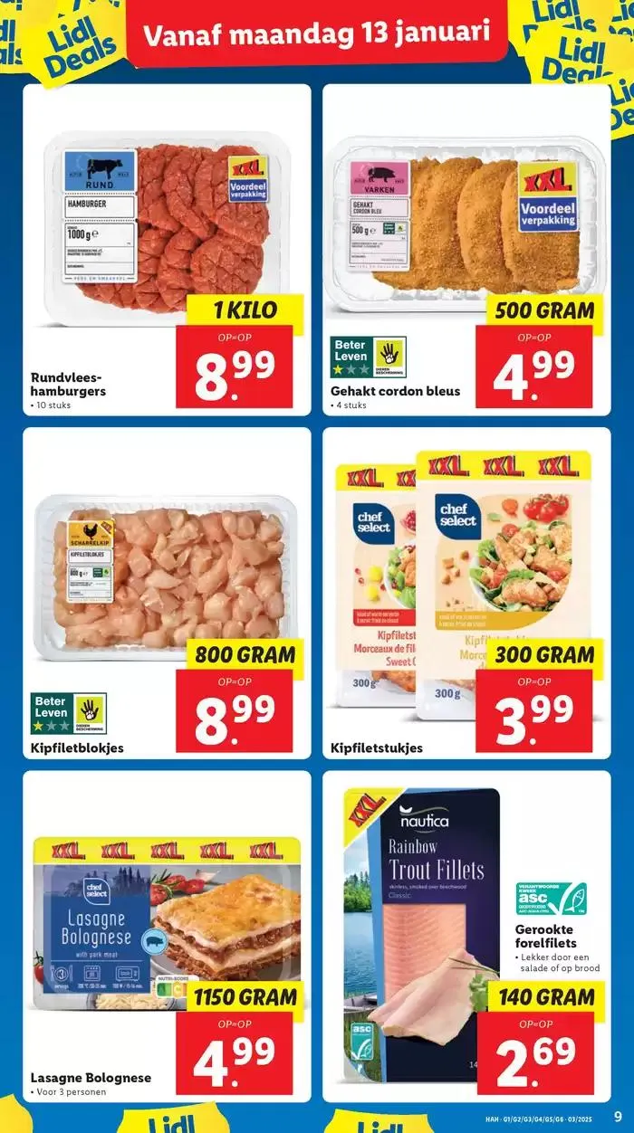 Topdeals en kortingen van 9 januari tot 22 januari 2025 - Folder pagina 11