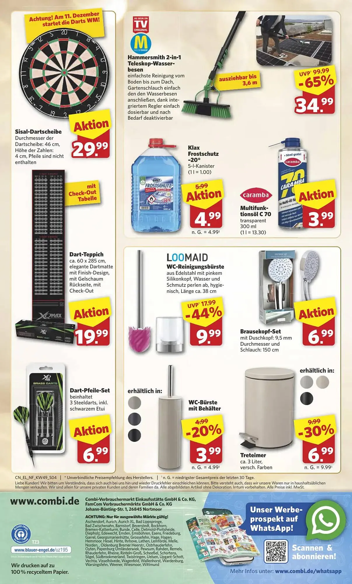 Combi Markt DE folder van 1 december tot 6 december 2025 - Folder pagina 4