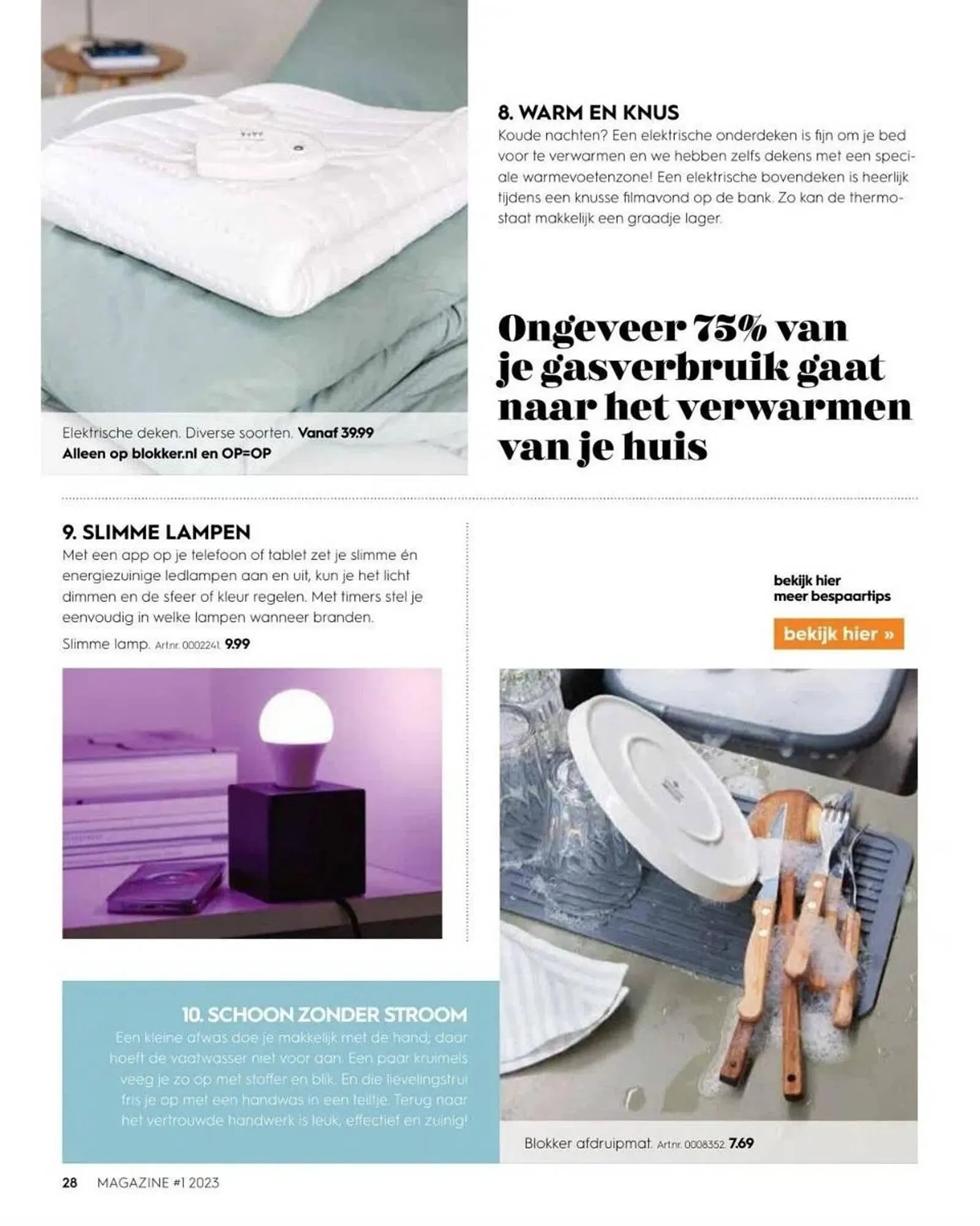 Blokker magazine van 23 januari tot 31 december 2023 - Folder pagina 28