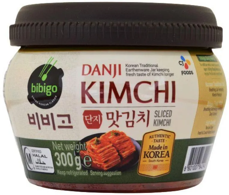 CJ Bibigo Sliced Mat Kimchi 300g