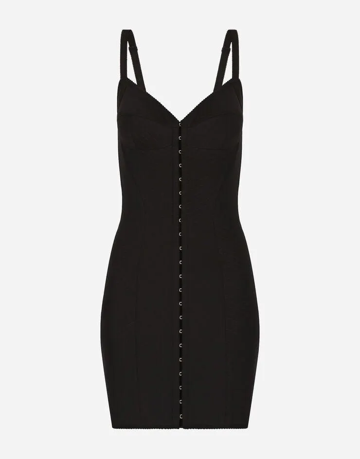 Robe courte en jersey technique léger