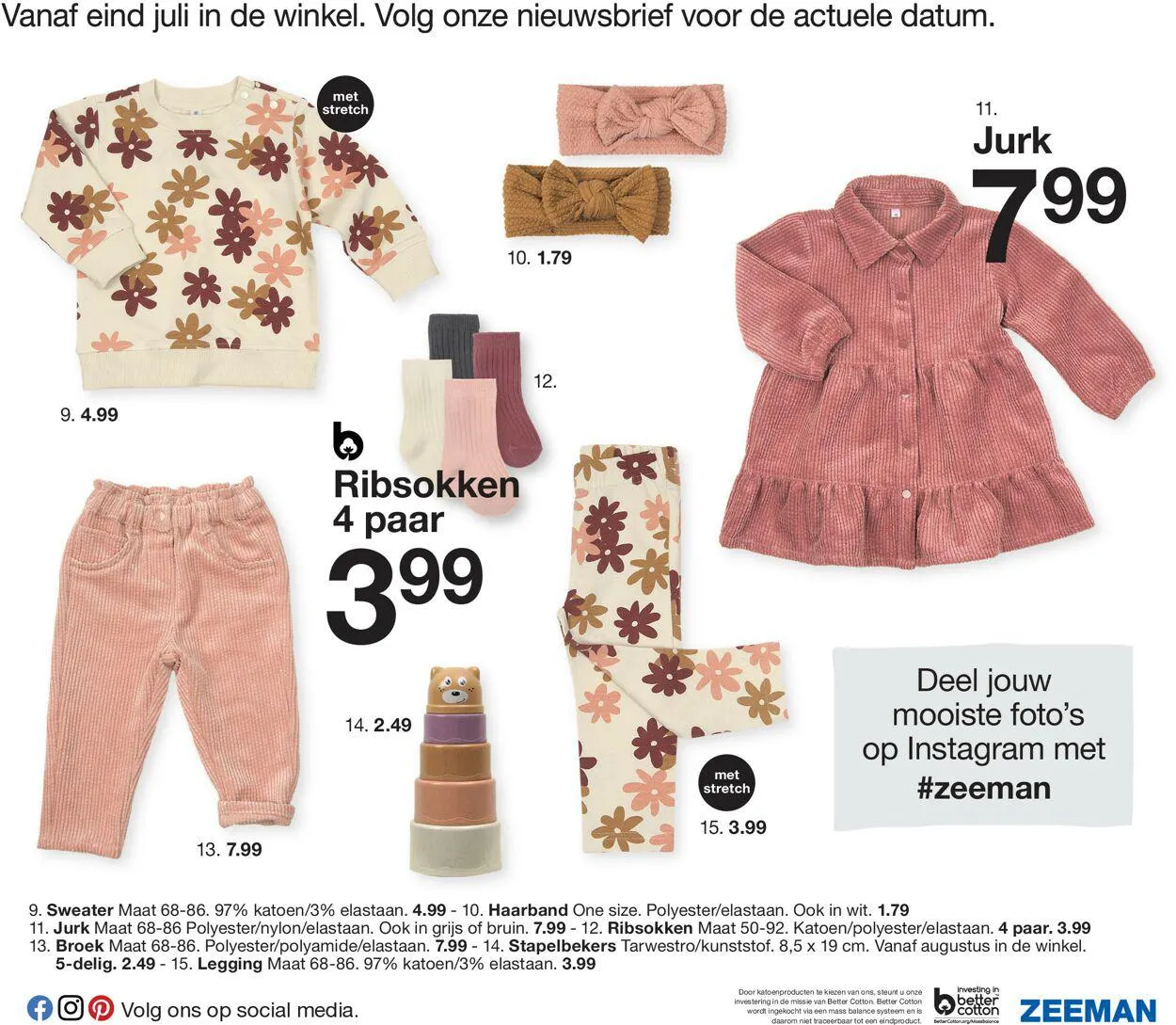 Zeeman Actuele folder van 17 juli tot 31 december 2023 - Folder pagina 27
